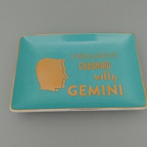 NWOT GEMIN porcelain tray